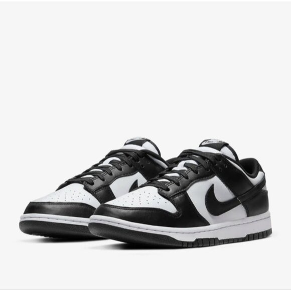 🆕 Nike Men's Retro Dunk Low Black And White Panda 🐼 Sneakers - Picture 5 of 15